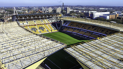 

Sports Wolverhampton Wanderers F.C. Soccer Club Stadium Soccer Club Wall Poster Paper Print(12 inch X 18 inch, Rolled)