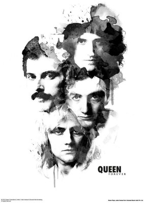 

Aabhaas Wall Poster Forever Queen Paper Print(12 inch X 18 inch, Rolled)