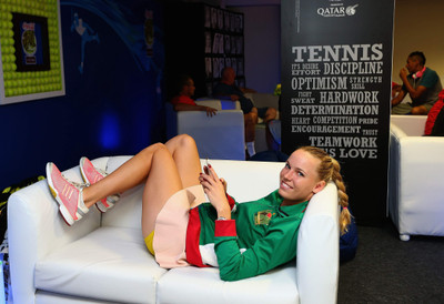 

Sports Caroline Wozniacki Tennis Wall Poster Paper Print(12 inch X 18 inch, Rolled)