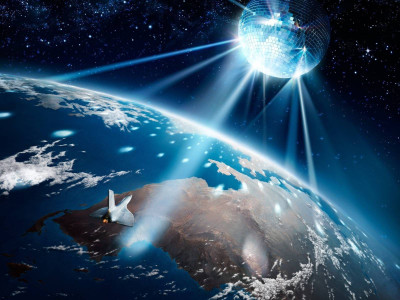 

Akhuratha music-artistic-disco-ball-akmuz-hafkygbr Wall Poster Paper Print(12 inch X 18 inch, Rolled)