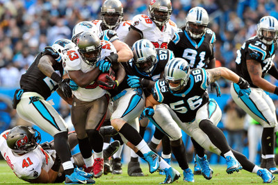 

Sports Carolina Panthers Football Wall Poster Paper Print(12 inch X 18 inch, Rolled)