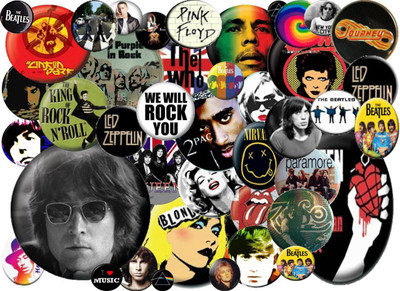 

Music Collage Rock HD Wallpaper Background Fine Art Print(12 inch X 18 inch, Rolled)