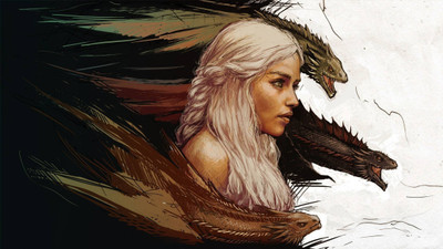 

Aabhaas Game of Thrones Wall Poster Fine Art Print(12 inch X 18 inch, Rolled)