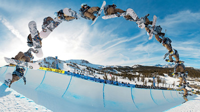 

Sports Snowboarding Wall Poster Paper Print(12 inch X 18 inch, Rolled)