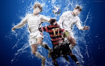 

Akhuratha Poster Sports Soccer HD Wallpaper Background Fine Art Print(12 inch X 18 inch, Rolled)