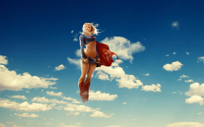 

Supergirl Frameless Fine Quality Poster Photographic Paper(12 inch X 18 inch, Rolled)