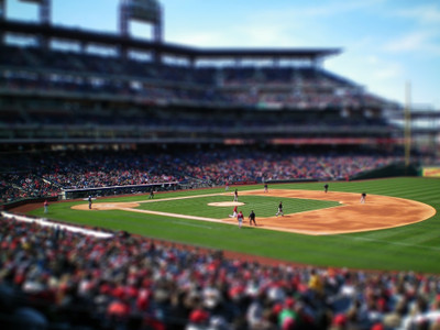 

Sports Baseball Tilt Shift Wall Poster Paper Print(12 inch X 18 inch, Rolled)