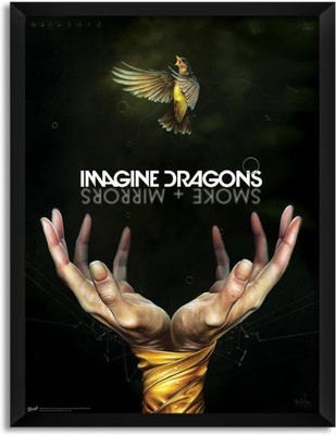

Wall Poster Imagine Dragons Smoke Mirrors Paper Print(12 inch X 18 inch, Rolled)