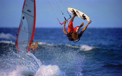 

Sports Windsurfing Wall Poster Paper Print(12 inch X 18 inch, Rolled)