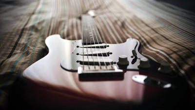 

music-guitar-akmuz-fssdgyxf Wall Poster Paper Print(12 inch X 18 inch, Rolled)