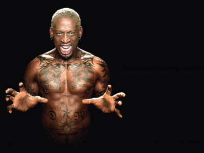 

Akhuratha Poster Sports Basketball Dennis Rodman HD Wallpaper Background Fine Art Print(12 inch X 18 inch, Rolled)