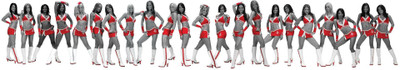 

Sports Cheerleader Wall Poster Paper Print(12 inch X 18 inch, Rolled)