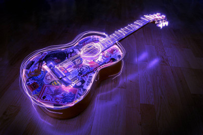 

music-guitar-rcfwygr Wall Poster Paper Print(12 inch X 18 inch, Rolled)