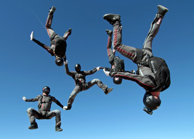 

Sports Skydiving Wall Poster Paper Print(12 inch X 18 inch, Rolled)