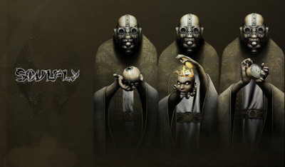 

music-soulfly-band-music-united-states-metal-album-omen-ewgypuh Wall Poster Paper Print(12 inch X 18 inch, Rolled)