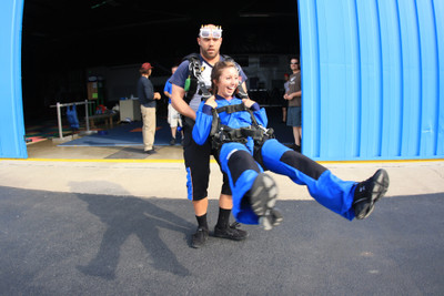 Sports Skydiving Wall Poster Paper Print(12 inch X 18 inch, Rolled)
