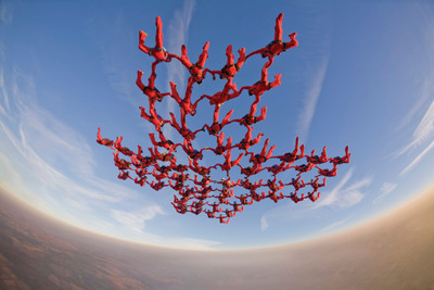 

Sports Skydiving Wall Poster Paper Print(12 inch X 18 inch, Rolled)