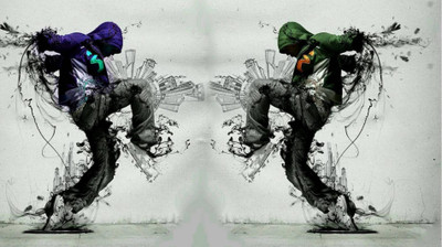 

music-hip-hop-akmuz-rysvhsc Wall Poster Paper Print(12 inch X 18 inch, Rolled)