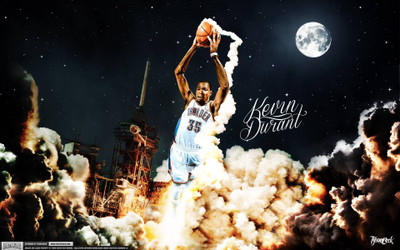 

Akhuratha Poster Sports Kevin Durant HD Wallpaper Background Fine Art Print(12 inch X 18 inch, Rolled)