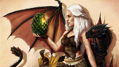 

Aabhaas Game of Thrones Wall Poster Fine Art Print(12 inch X 18 inch, Rolled)