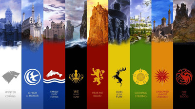 

Akhuratha Game of Thrones Fine Quality Wall Poster Paper Print(12 inch X 18 inch, Rolled)