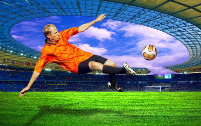 

Sports Soccer Wall Poster Paper Print(12 inch X 18 inch, Rolled)