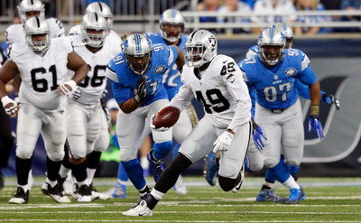 

Sports Oakland Raiders Football Wall Poster Paper Print(12 inch X 18 inch, Rolled)