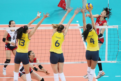 

Sports Volleyball Wall Poster Paper Print(12 inch X 18 inch, Rolled)