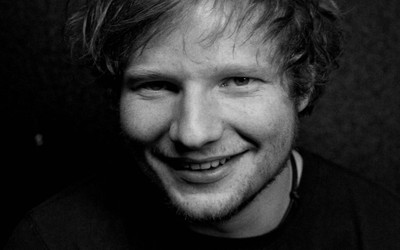 

music-ed-sheeran-singer-english-black-white-enhxncqn Wall Poster Paper Print(12 inch X 18 inch, Rolled)