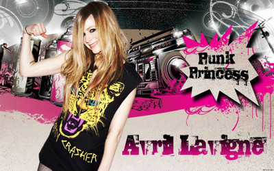 

music-avril-lavigne-singers-canada-vfjhrwrz Wall Poster Paper Print(12 inch X 18 inch, Rolled)