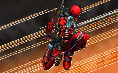 

Deadpool Comic Marvel Merc With A Mouth Frameless Fine Quality Poster Photographic Paper(12 inch X 18 inch, Rolled)