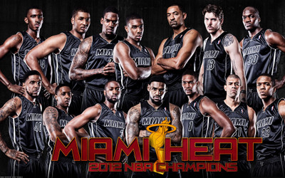 

Sports Miami Heat Basketball Wall Poster Paper Print(12 inch X 18 inch, Rolled)