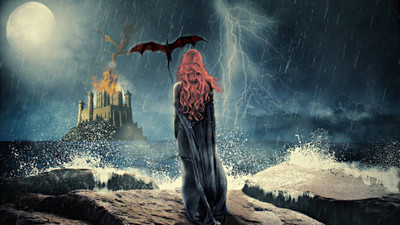 

Aabhaas Game of Thrones Wall Poster Fine Art Print(12 inch X 18 inch, Rolled)