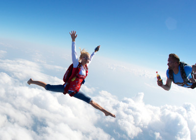 

Sports Skydiving Wall Poster Paper Print(12 inch X 18 inch, Rolled)