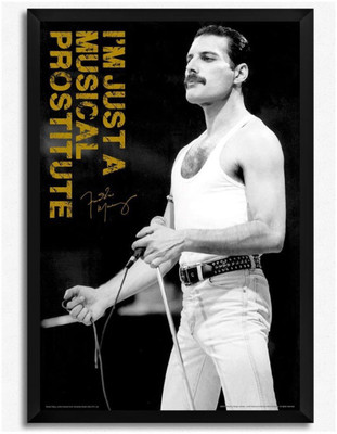 

Wall Poster Freddie Mercury Musical Paper Print(12 inch X 18 inch, Rolled)