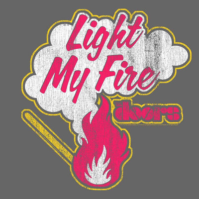 

Aabhaas Wall Poster The Doors Light My Fire Paper Print(12 inch X 18 inch, Rolled)