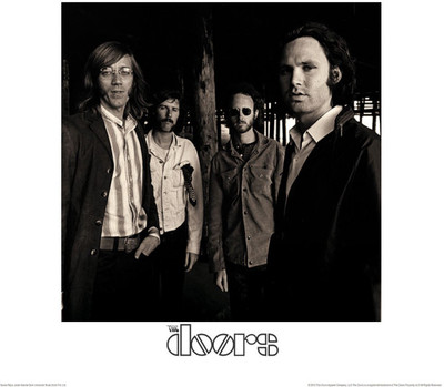 

Aabhaas Wall Poster The Doors Band Paper Print(12 inch X 18 inch, Rolled)