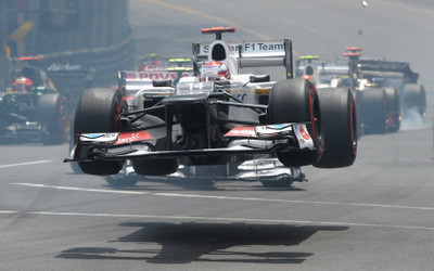 

Sports F1 Racing Wall Poster Paper Print(12 inch X 18 inch, Rolled)