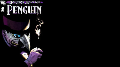 

Joker's Asylum Penguin Frameless Fine Quality Poster Fine Art Print(12 inch X 18 inch, Rolled)