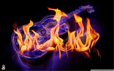 

music-guitar-akmuz-eagdxcwz Wall Poster Paper Print(12 inch X 18 inch, Rolled)