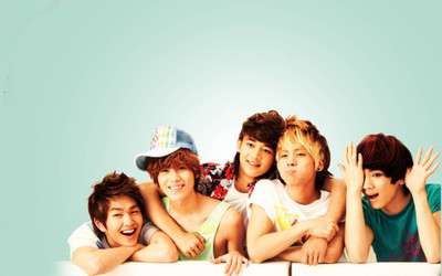 

music-shinee-band-music-south-korea-gdgrzbrn Wall Poster Paper Print(12 inch X 18 inch, Rolled)