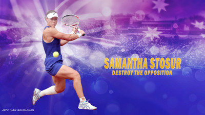 

Sports Samantha Stoser Tennis Wall Poster Paper Print(12 inch X 18 inch, Rolled)