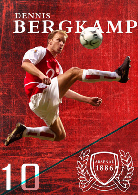 

Aabhaas Denis Bergkamp Wall Poster Fine Art Print(12 inch X 18 inch, Rolled)