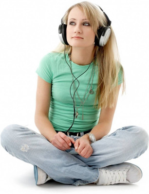 

music-headphones-akmuz-reyfan Wall Poster Paper Print(12 inch X 18 inch, Rolled)