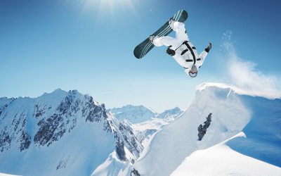 

Sports Snowboarding Wall Poster Paper Print(12 inch X 18 inch, Rolled)