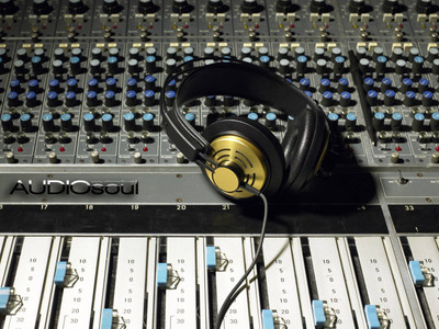 

Akhuratha music-headphones-akmuz-fmpycjpu Wall Poster Paper Print(12 inch X 18 inch, Rolled)