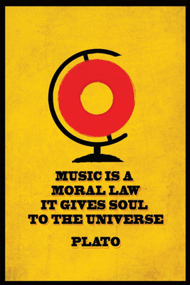 

Wall Poster Music ss a Moral Law - Plato Paper Print(12 inch X 18 inch, Rolled)