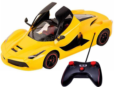 

MS Enterprises Remote Control Super Car With Opening Doors (Yellow)(Yellow)