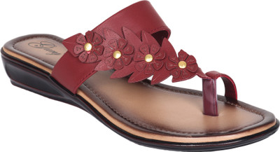 

Gunj Women Cherry Flats