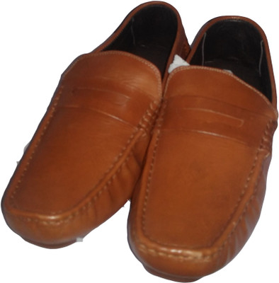 

New Forever Leather Men's Black Formal Slip On For Men(Brown